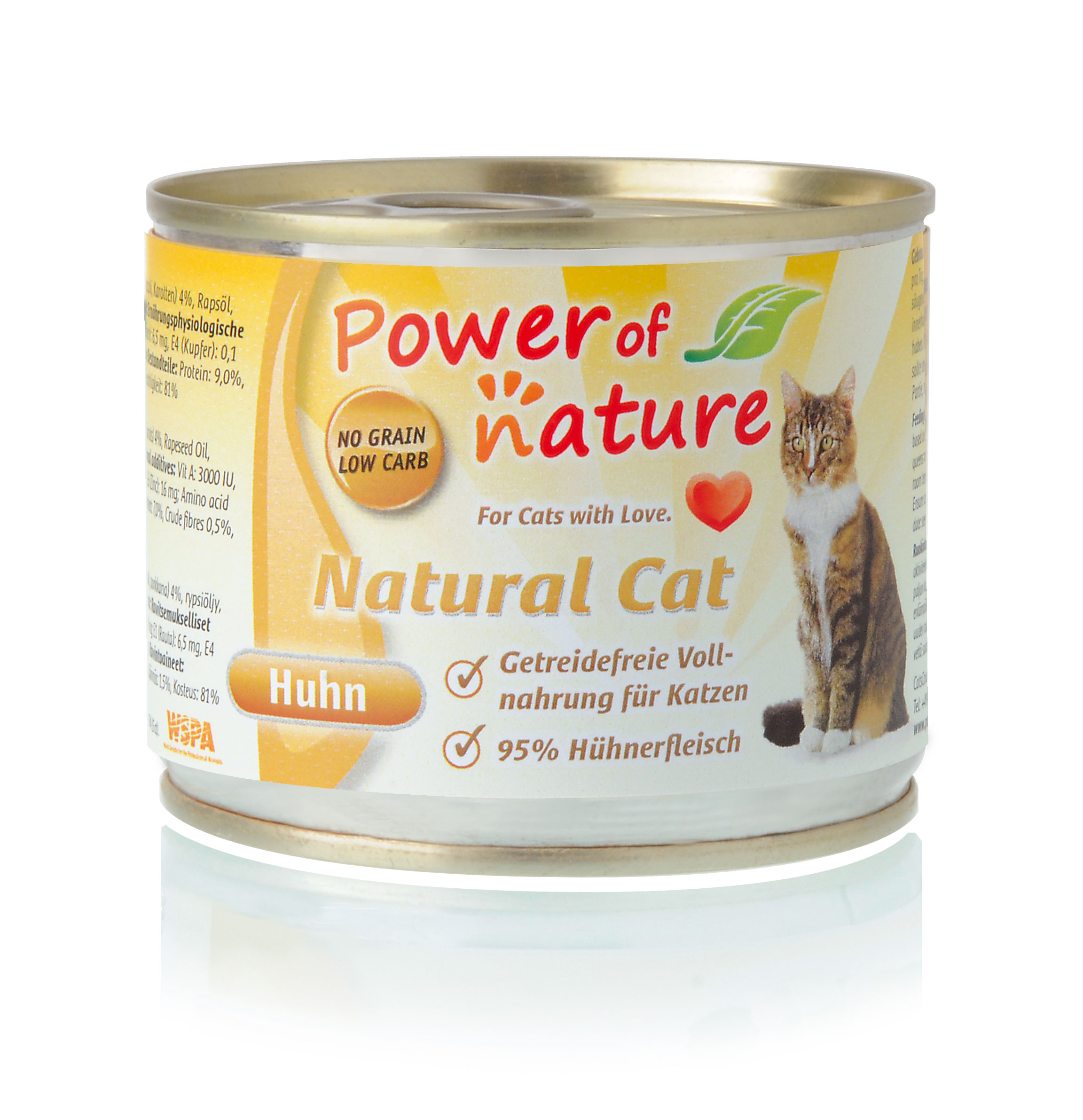 Power of Nature Natural Cat Dose Huhn 200g