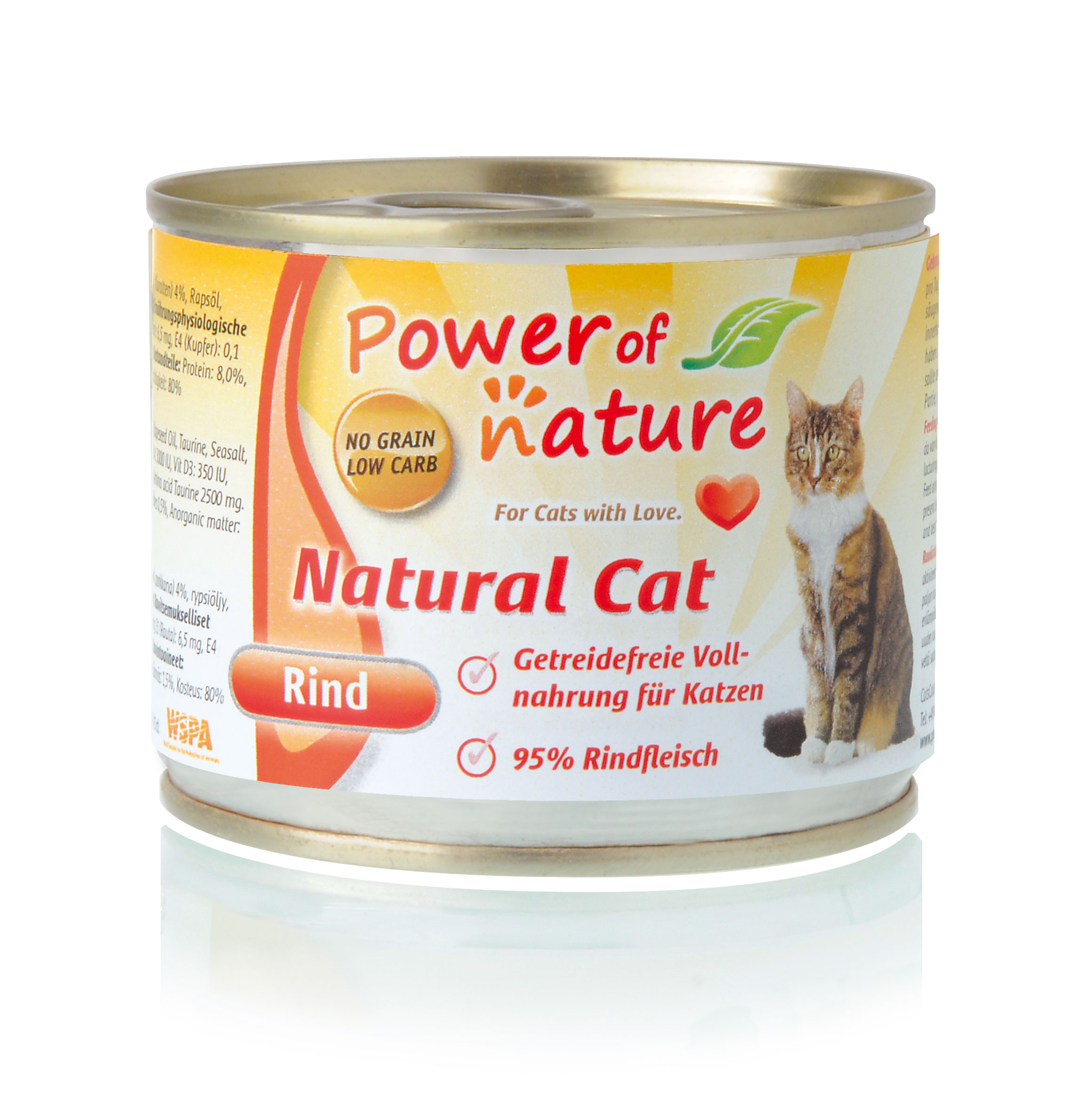 Power of Nature Natural Cat Dose Rind 200g