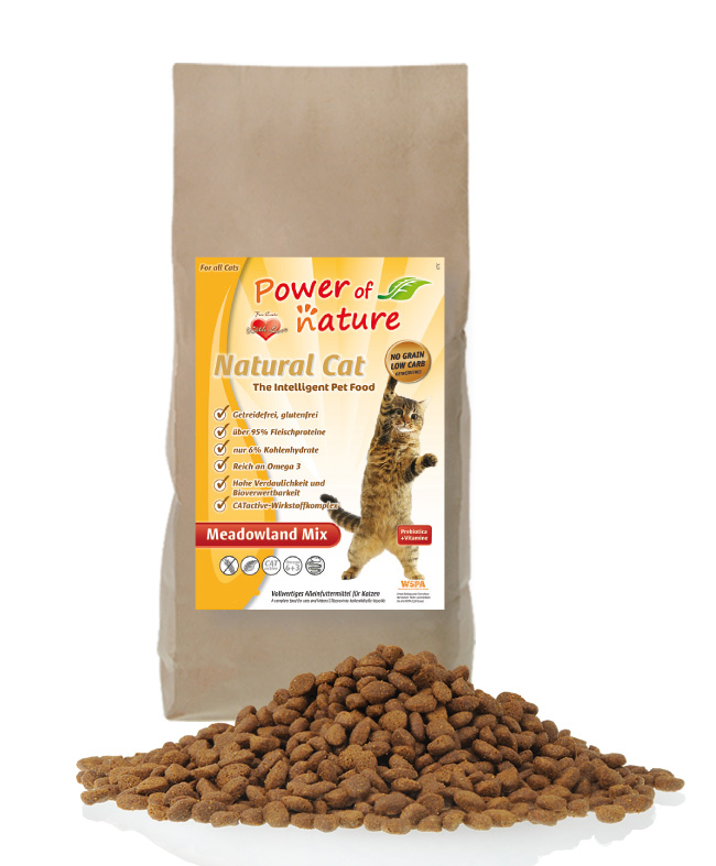 Power of Nature - Natural Cat Meadowland Mix 2Kg